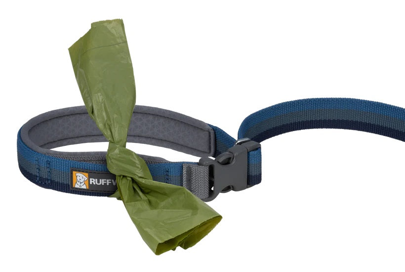 RUFFWEAR Roamer Bungee Dog Running Lead - Orion Blue Ruffwear
