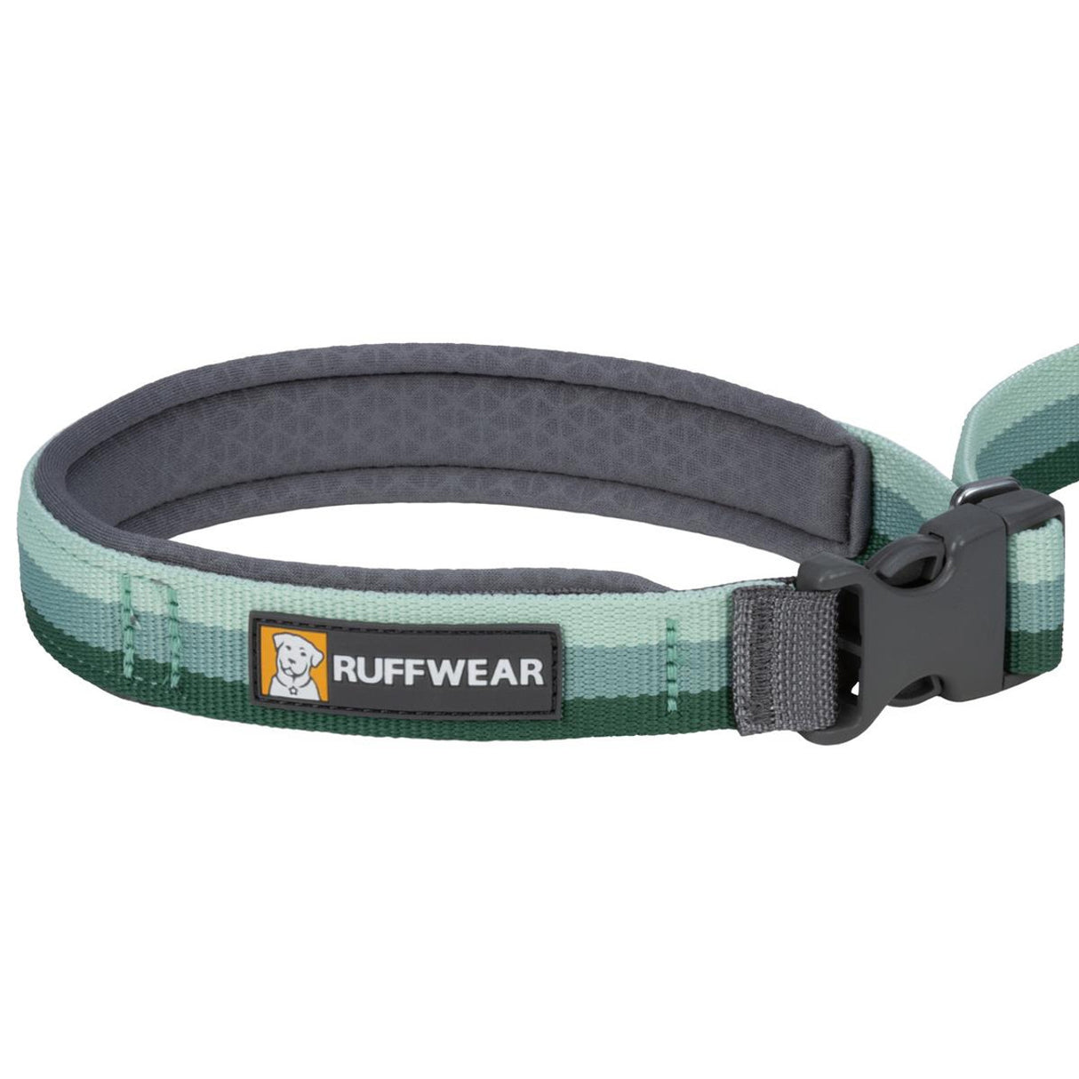 RUFFWEAR Roamer Bungee Dog Running Lead - River Rock Green Ruffwear