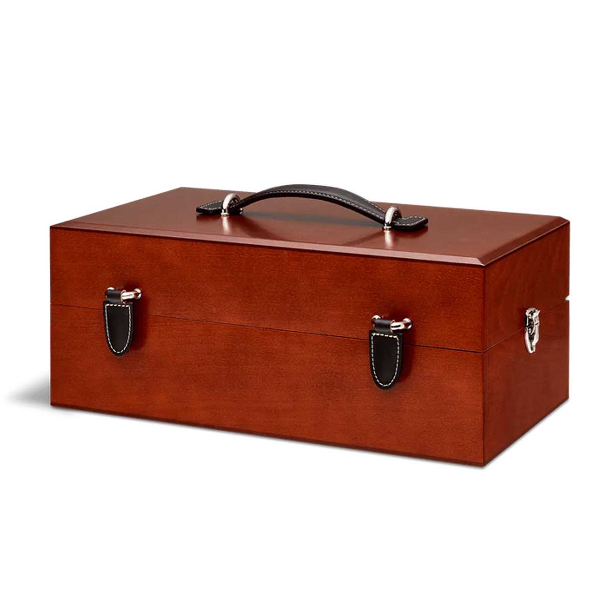 SAPHIR MÉDAILLE D'OR Mahogany Intendant Box - Full