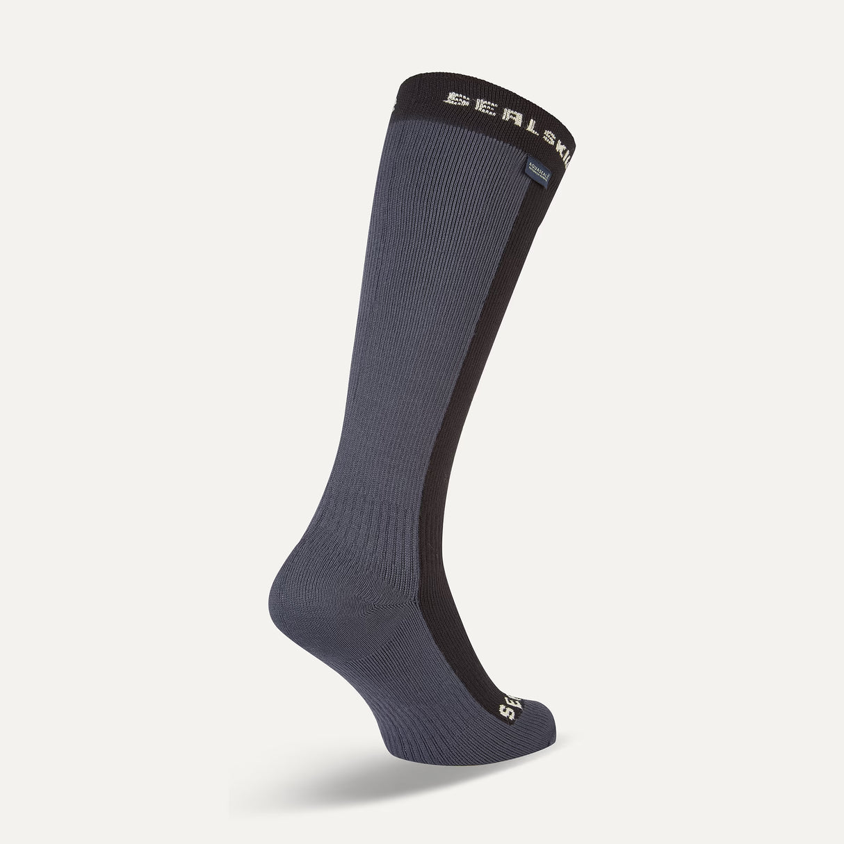 SEALSKINZ Worstead Waterproof Cold Weather Knee Length Socks - Black