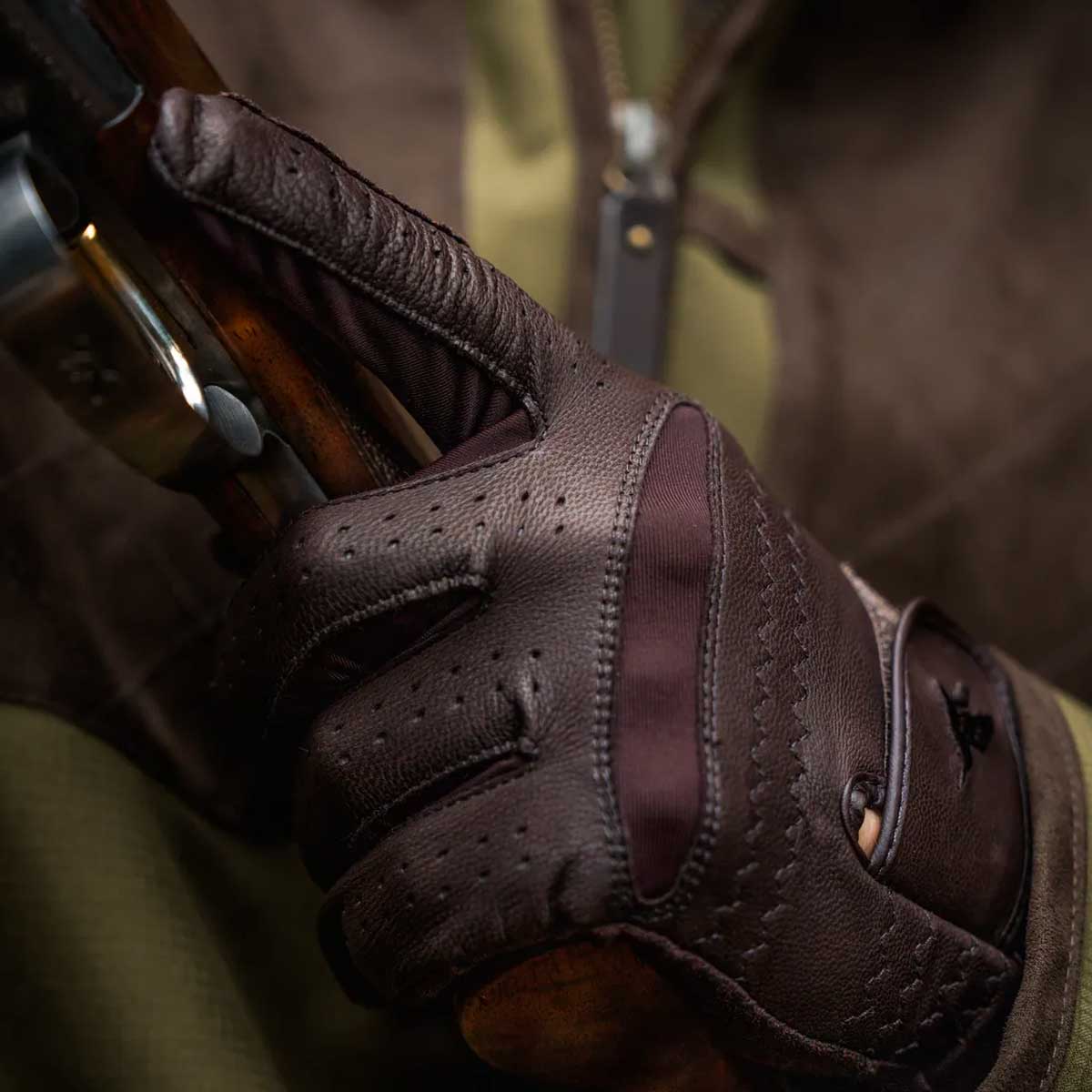 SEELAND Aim Shooting Gloves - Chocolate Torte