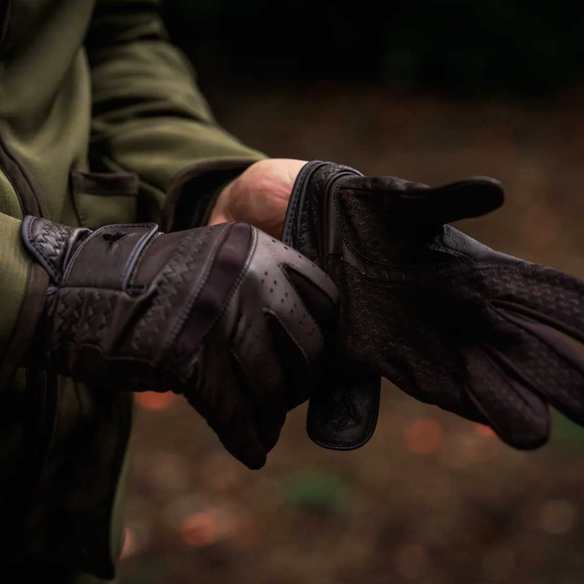 SEELAND Aim Shooting Gloves - Chocolate Torte