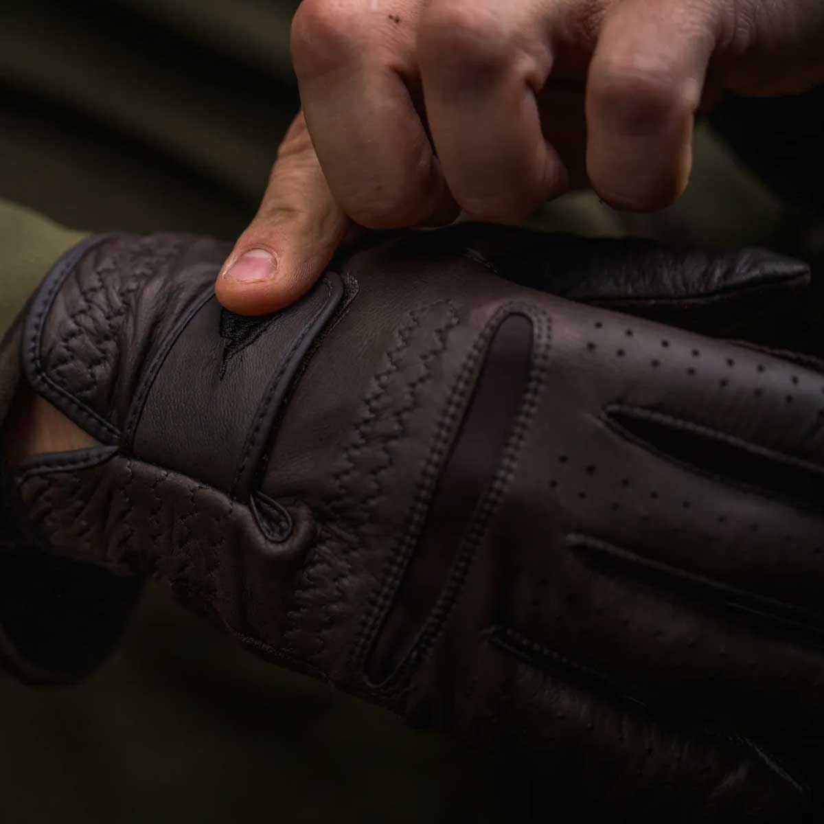 SEELAND Aim Shooting Gloves - Chocolate Torte