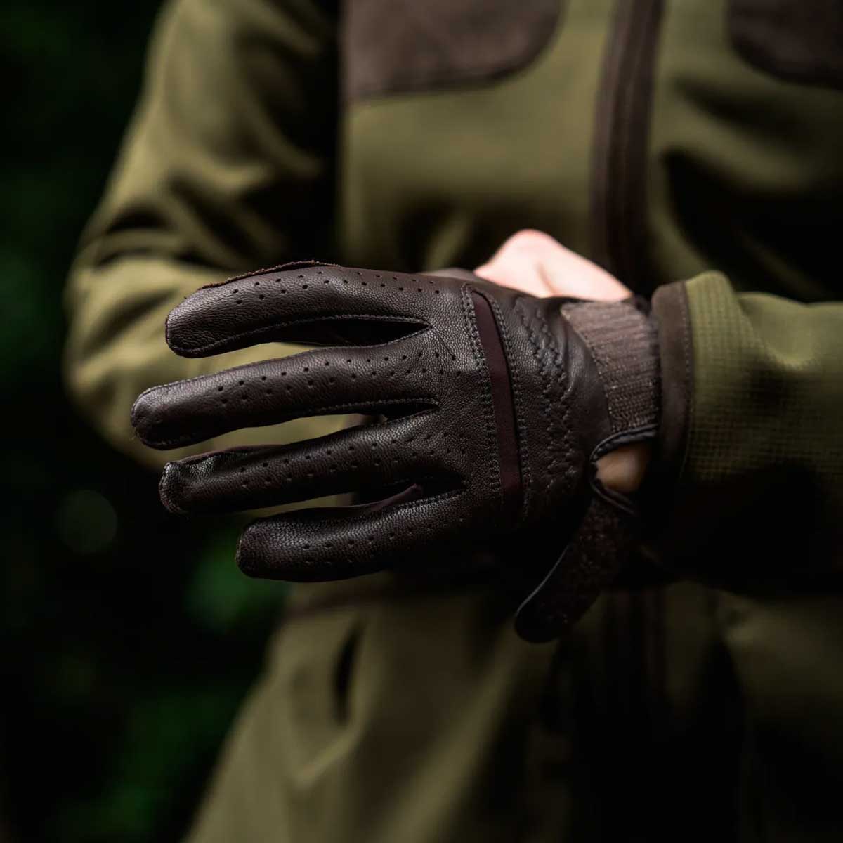 SEELAND Aim Shooting Gloves - Chocolate Torte