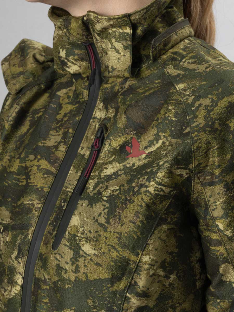 SEELAND Avail Camo Jacket - Ladies - InVis MPC green