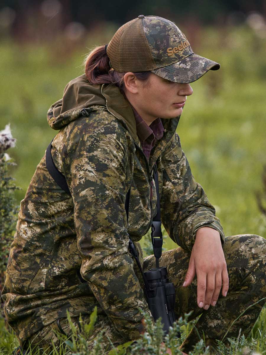 SEELAND Avail Camo Jacket - Ladies - InVis MPC green
