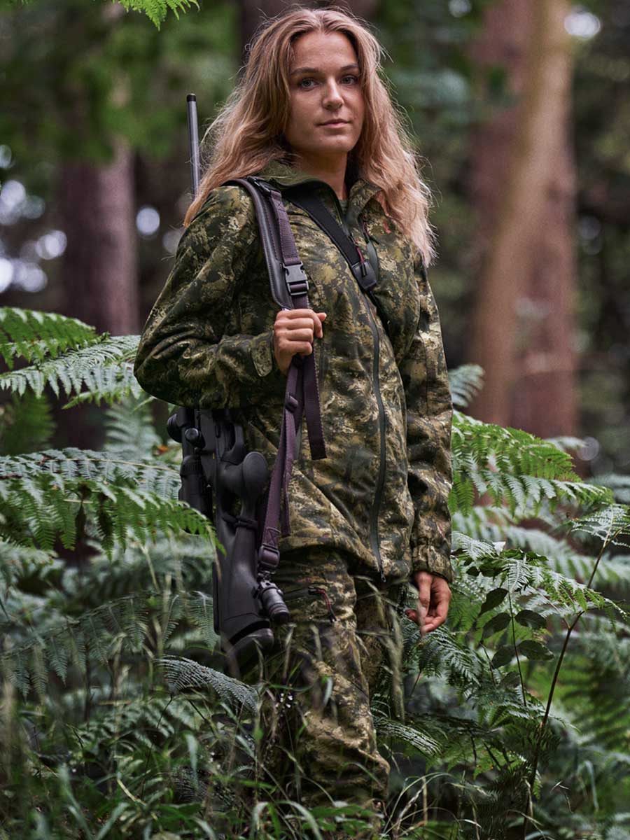 SEELAND Avail Camo Jacket - Ladies - InVis MPC green