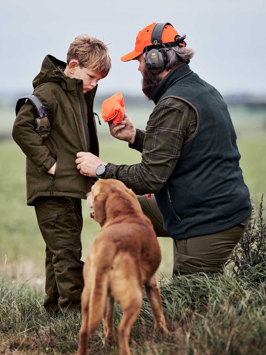 SEELAND Avail Jacket - Kids - Pine Green Melange