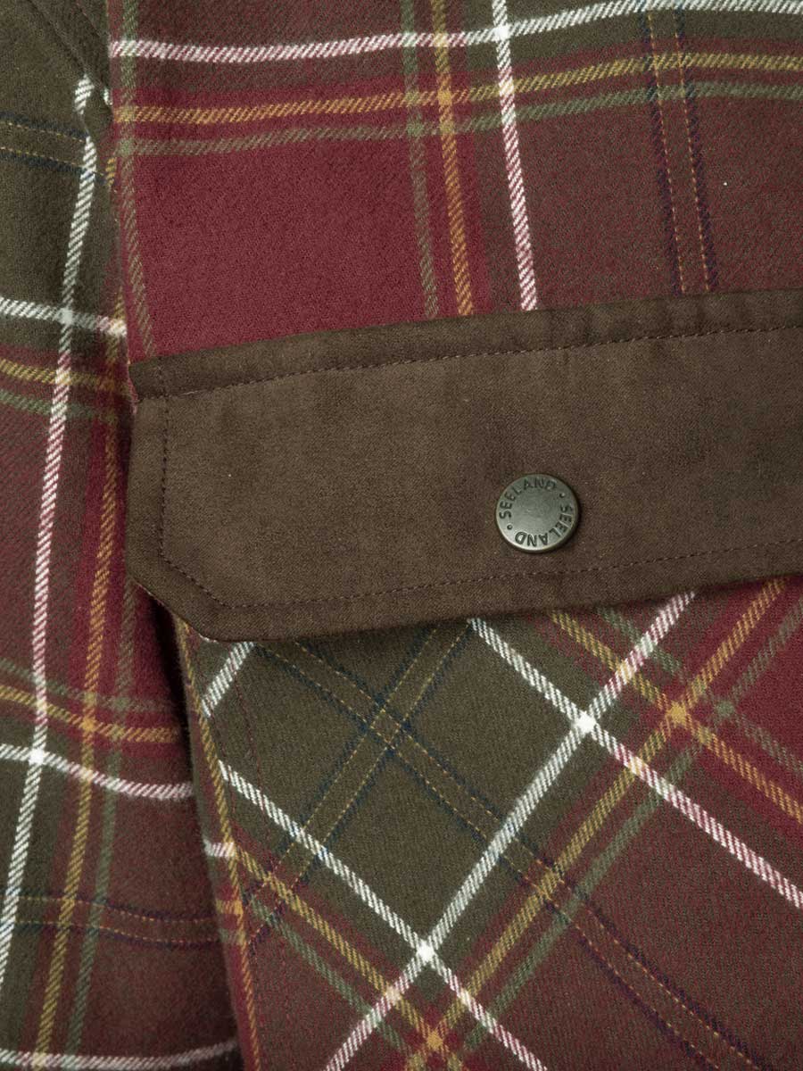 SEELAND Banff Shirt - Mens - Red Check