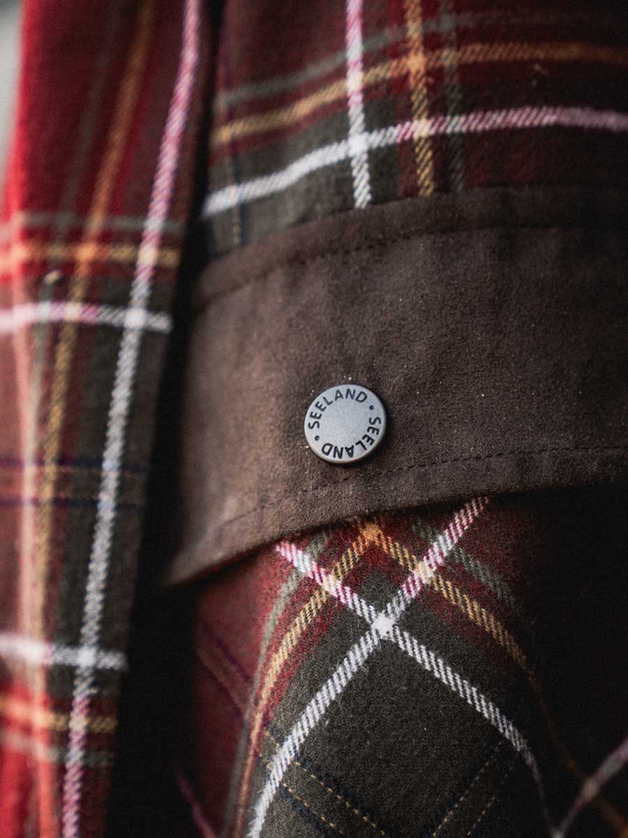 SEELAND Banff Shirt - Mens - Red Check