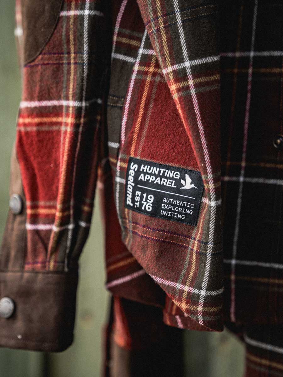 SEELAND Banff Shirt - Mens - Red Check