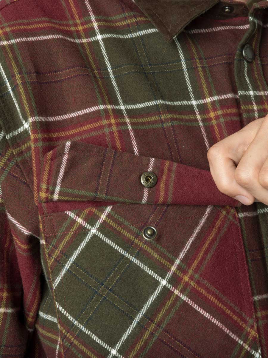 SEELAND Banff Shirt - Mens - Red Check