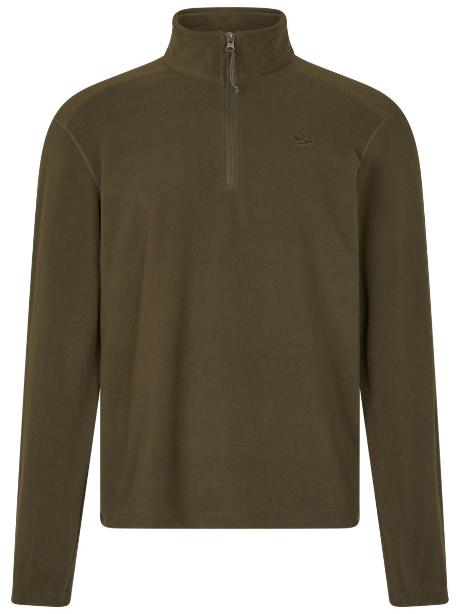 SEELAND Benjamin Half Zip Fleece - Mens - Pine Green