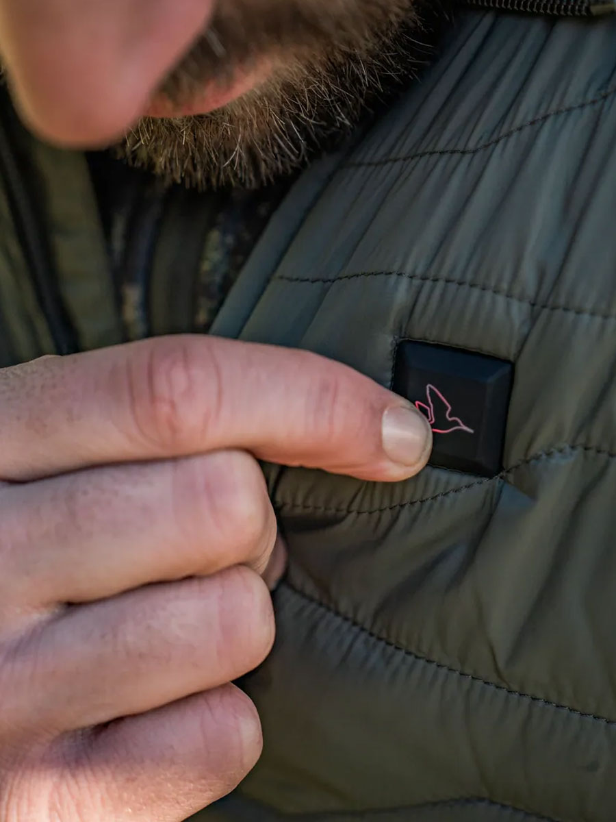 SEELAND Celsius Heat Liner Waistcoat - Mens - Grape Leaf