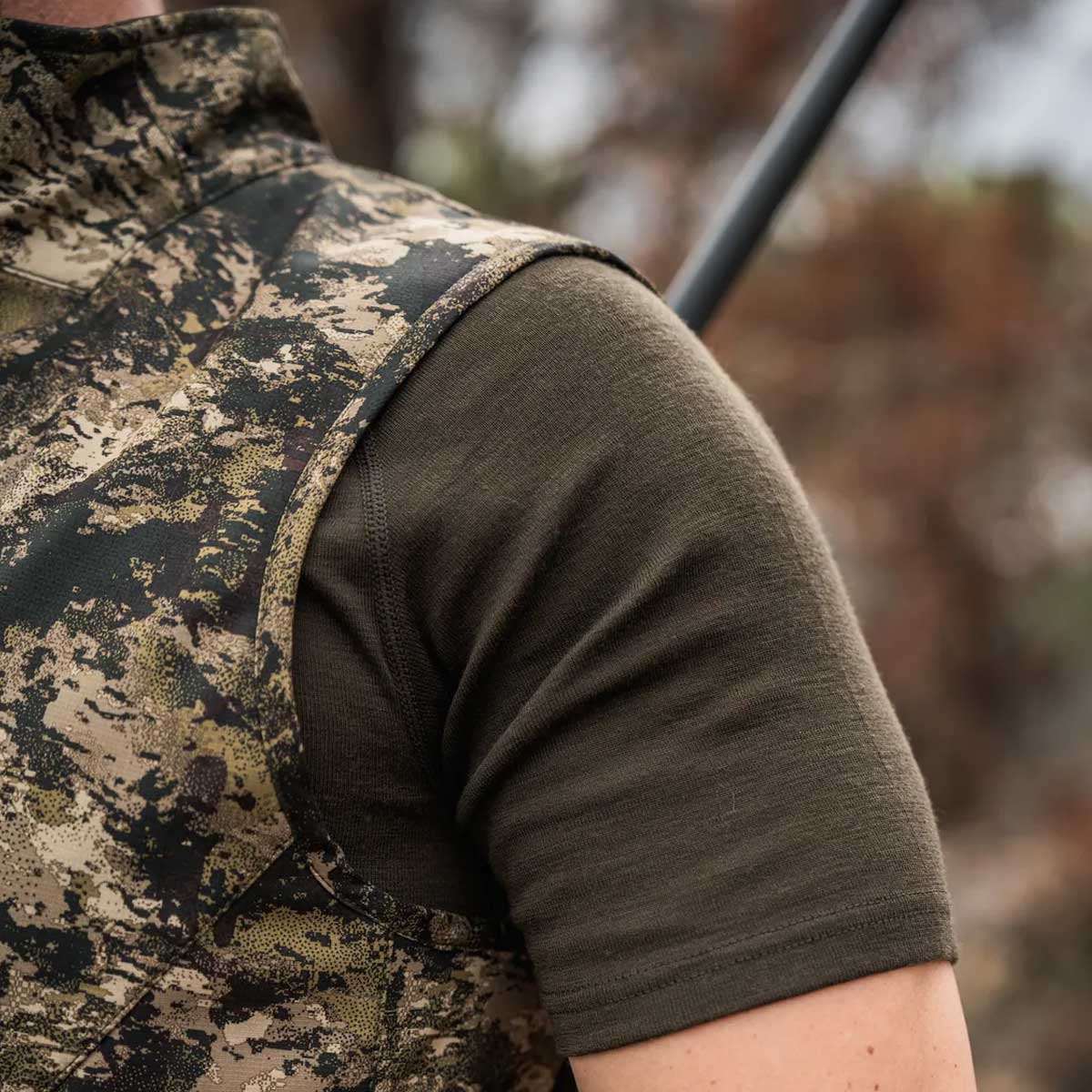 SEELAND Chaser Aero Waistcoat - Mens - InVis MPC Green Camo