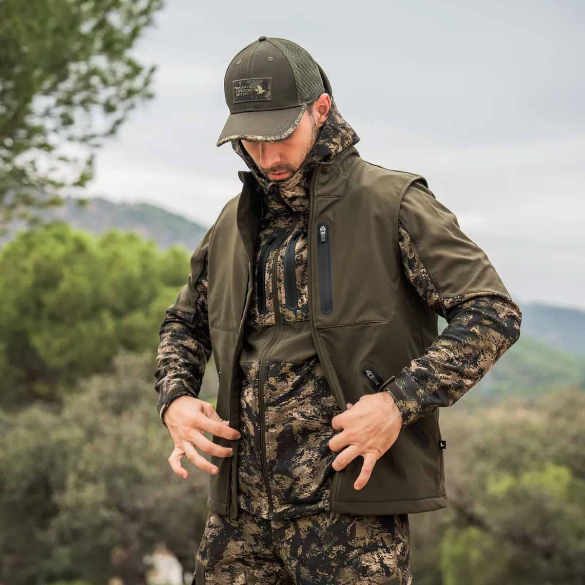 SEELAND Chaser Aero Waistcoat - Mens - Pine Green