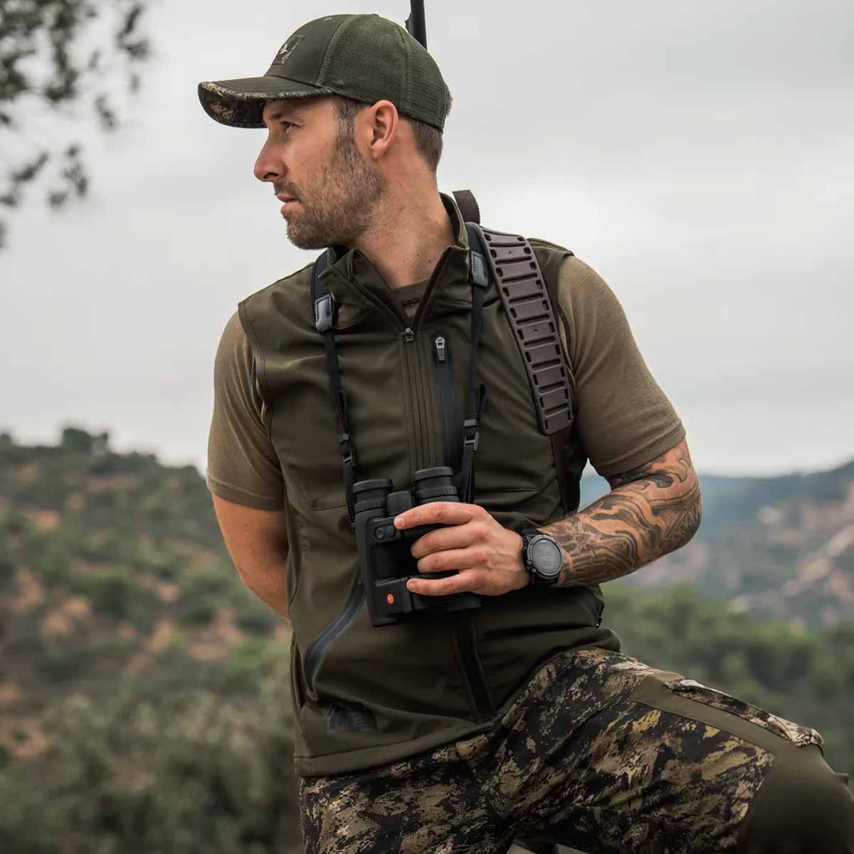 SEELAND Chaser Aero Waistcoat - Mens - Pine Green