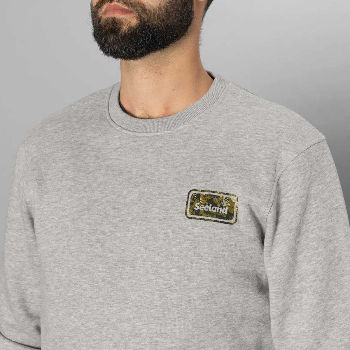 SEELAND Cryo Sweatshirt - Men's - Dark Grey Melange