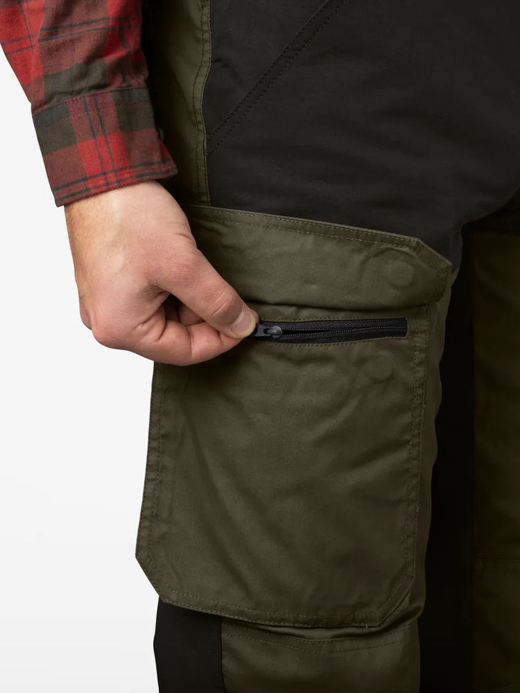 SEELAND Elm Trousers - Men's - Grizzly Brown / Meteorite - image 2
