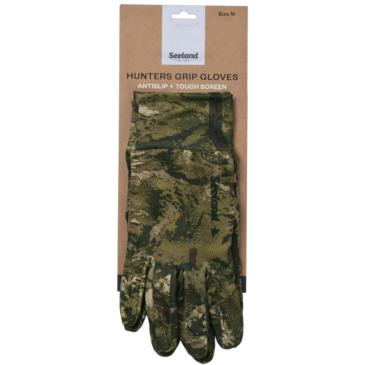 SEELAND Grip Shooting Gloves - InVis MPC Green Camo