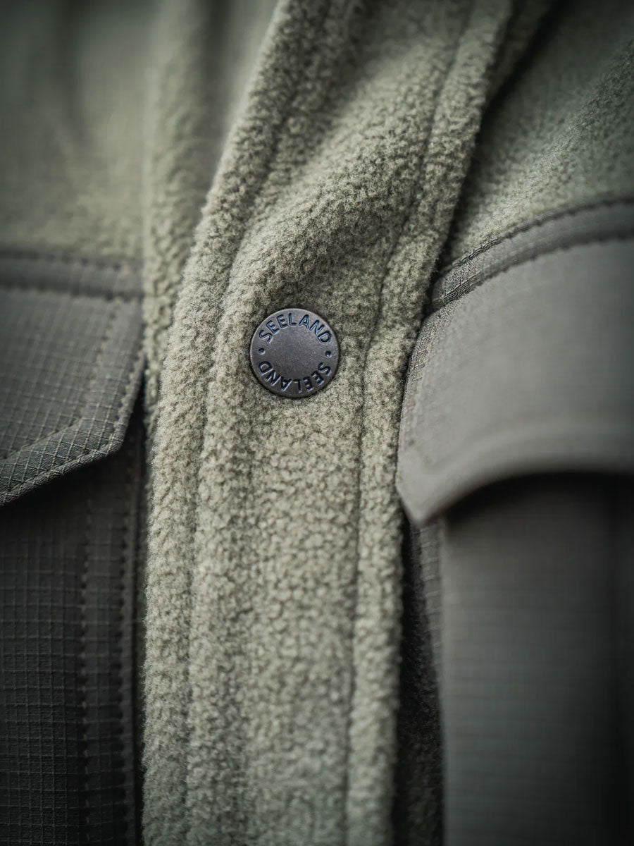 SEELAND Gust Fleece Shirt - Mens - Grape Leaf