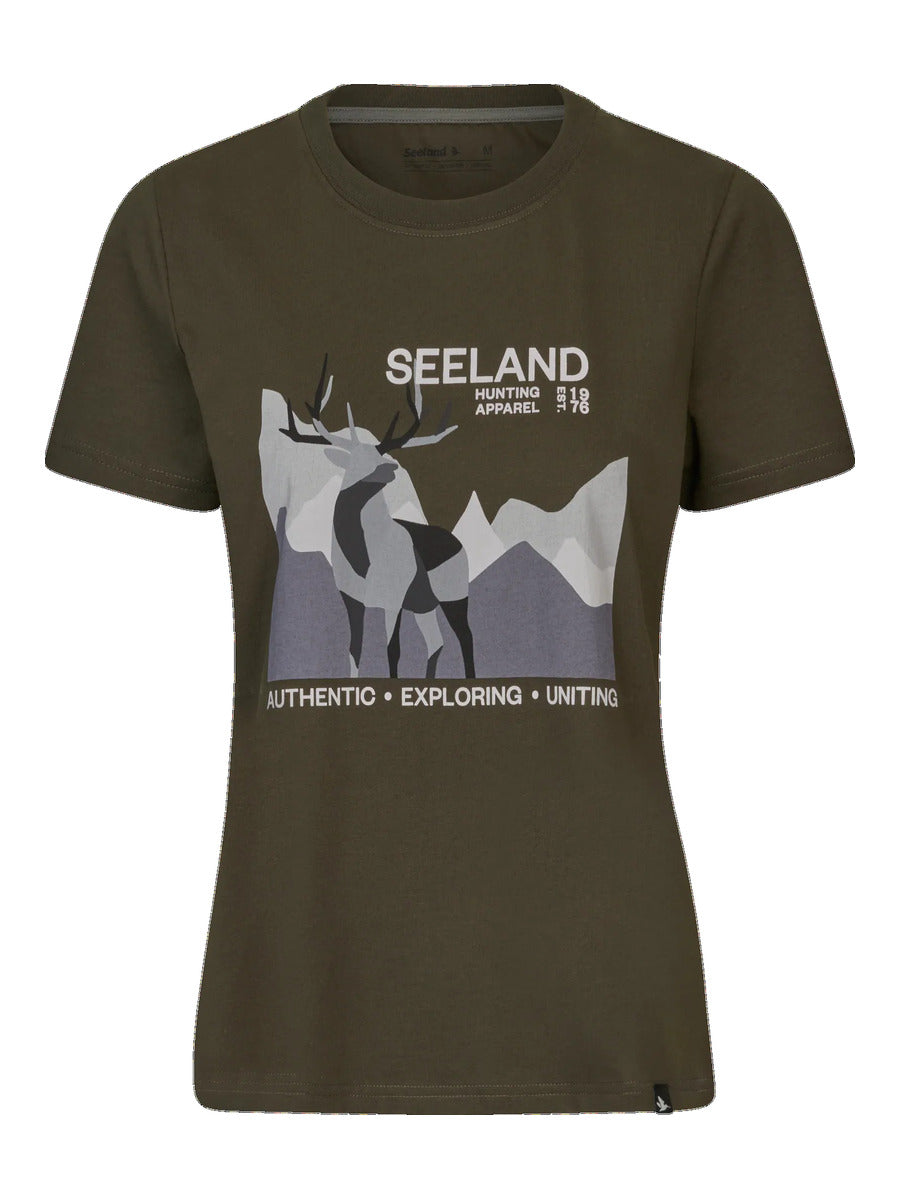 SEELAND Sadie T-Shirt - Womens - Pine Green