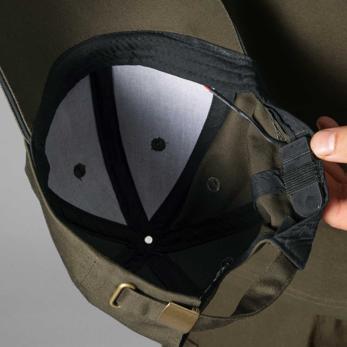 SEELAND Slate LED Cap - Pine Green