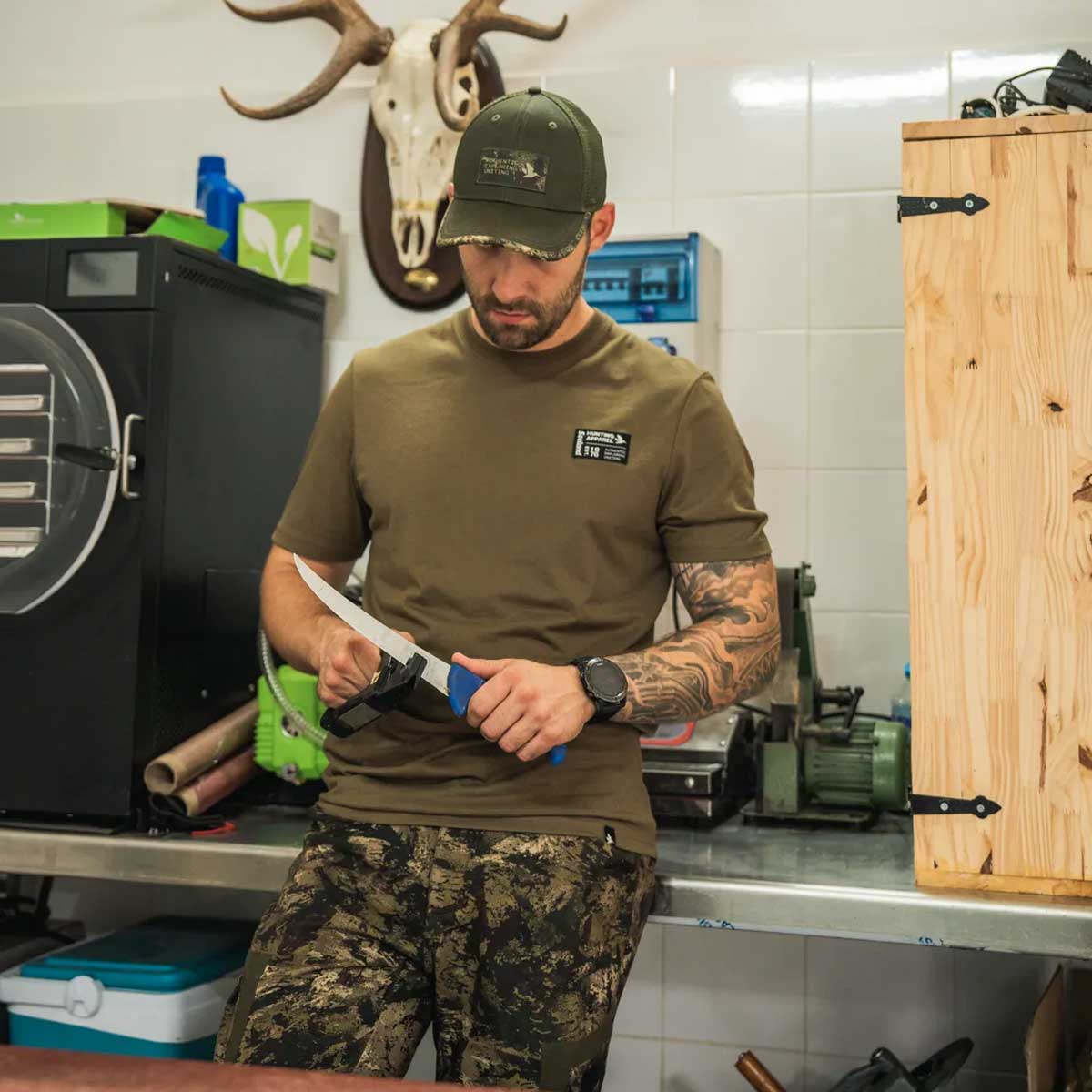 SEELAND Striker T-Shirt - Men's - Military Olive