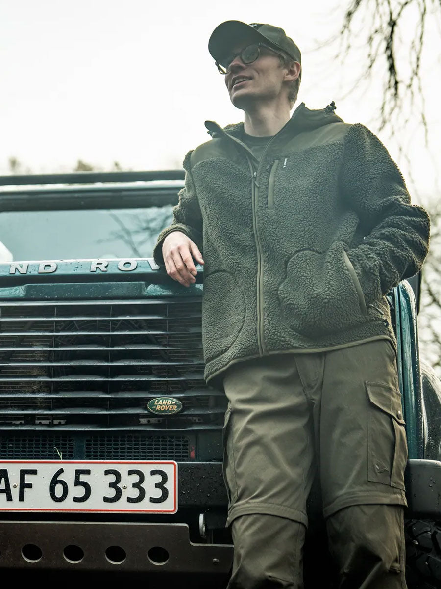 SEELAND Thaw Fleece Jacket - Mens - Grizzly Brown