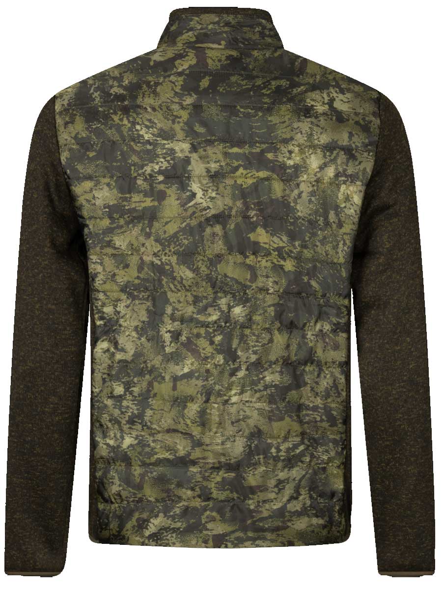SEELAND Theo Hybrid Camo Jacket - Mens - Pine green & InVis green