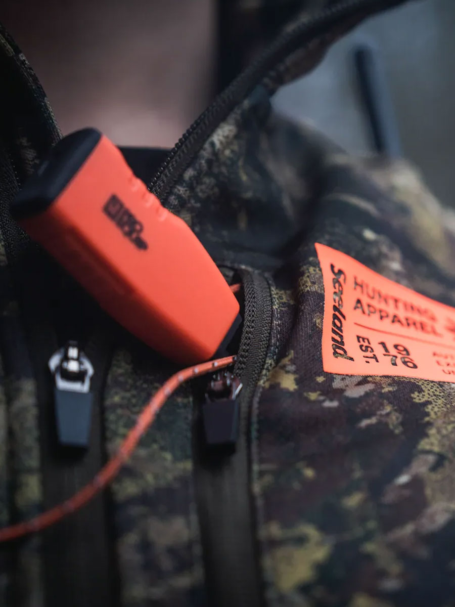 SEELAND Tidal Camo Fleece Jacket - Mens - InVis MPC Green