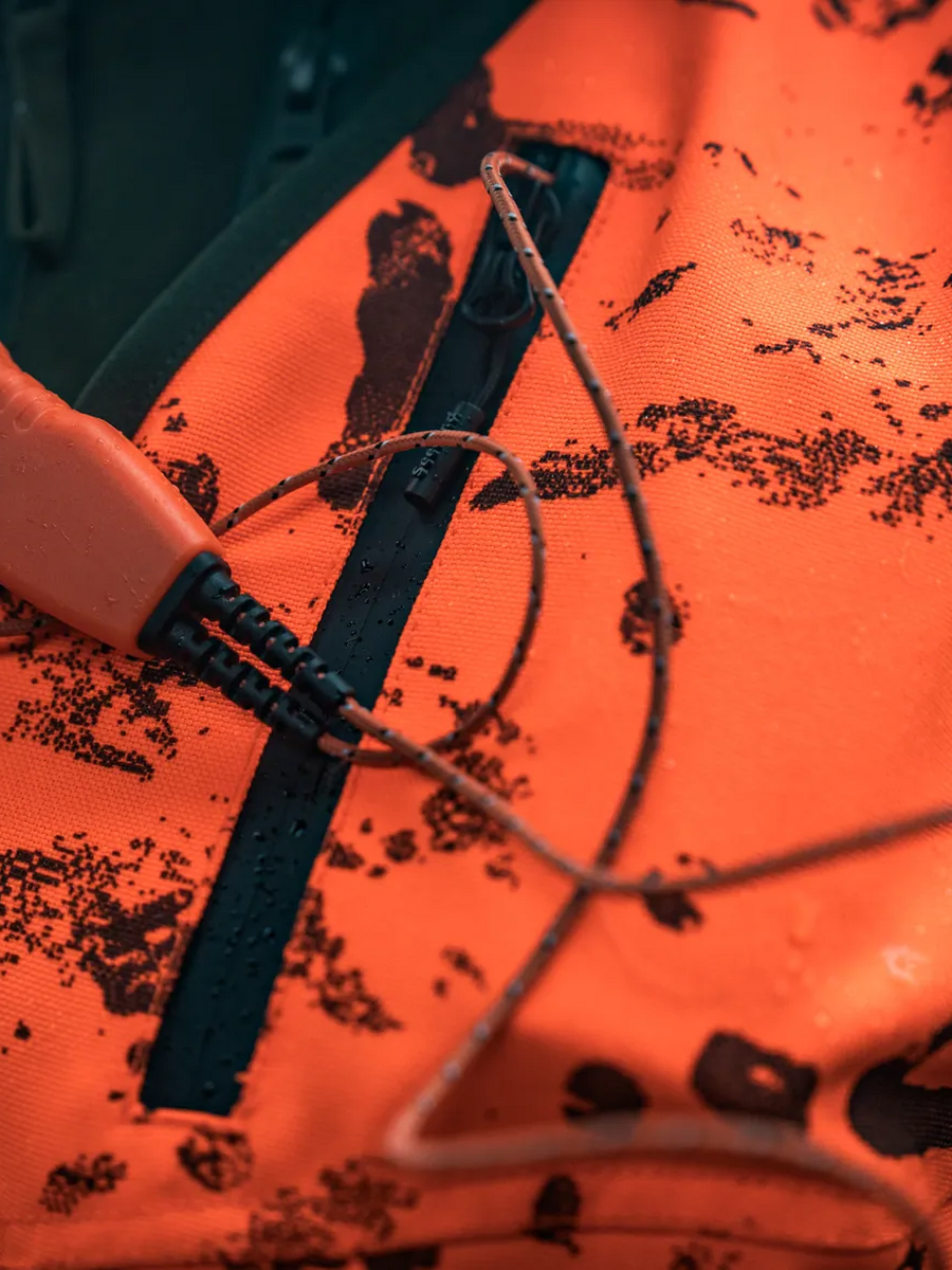 SEELAND Trax Blaze Waistcoat - Mens - Orange Blaze InVis MPC