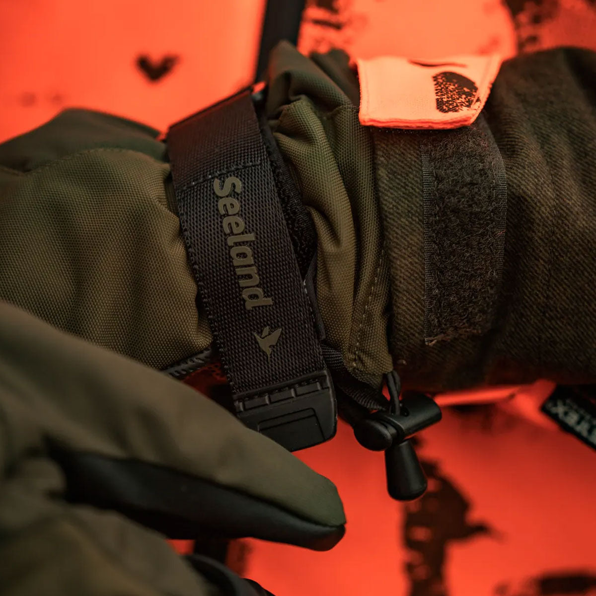 SEELAND Trigger Fold-Back Gloves - Pine Green