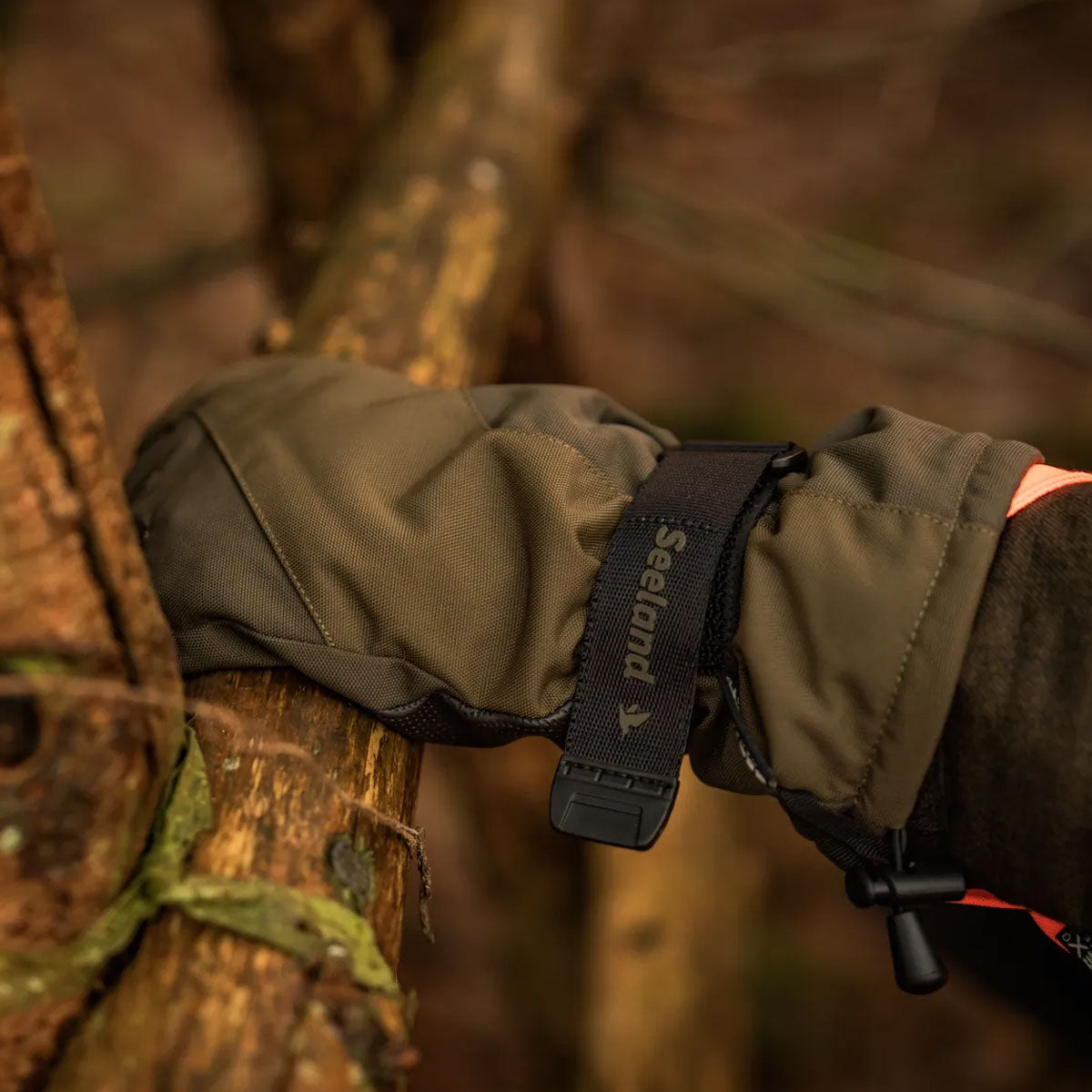 SEELAND Trigger Fold-Back Gloves - Pine Green