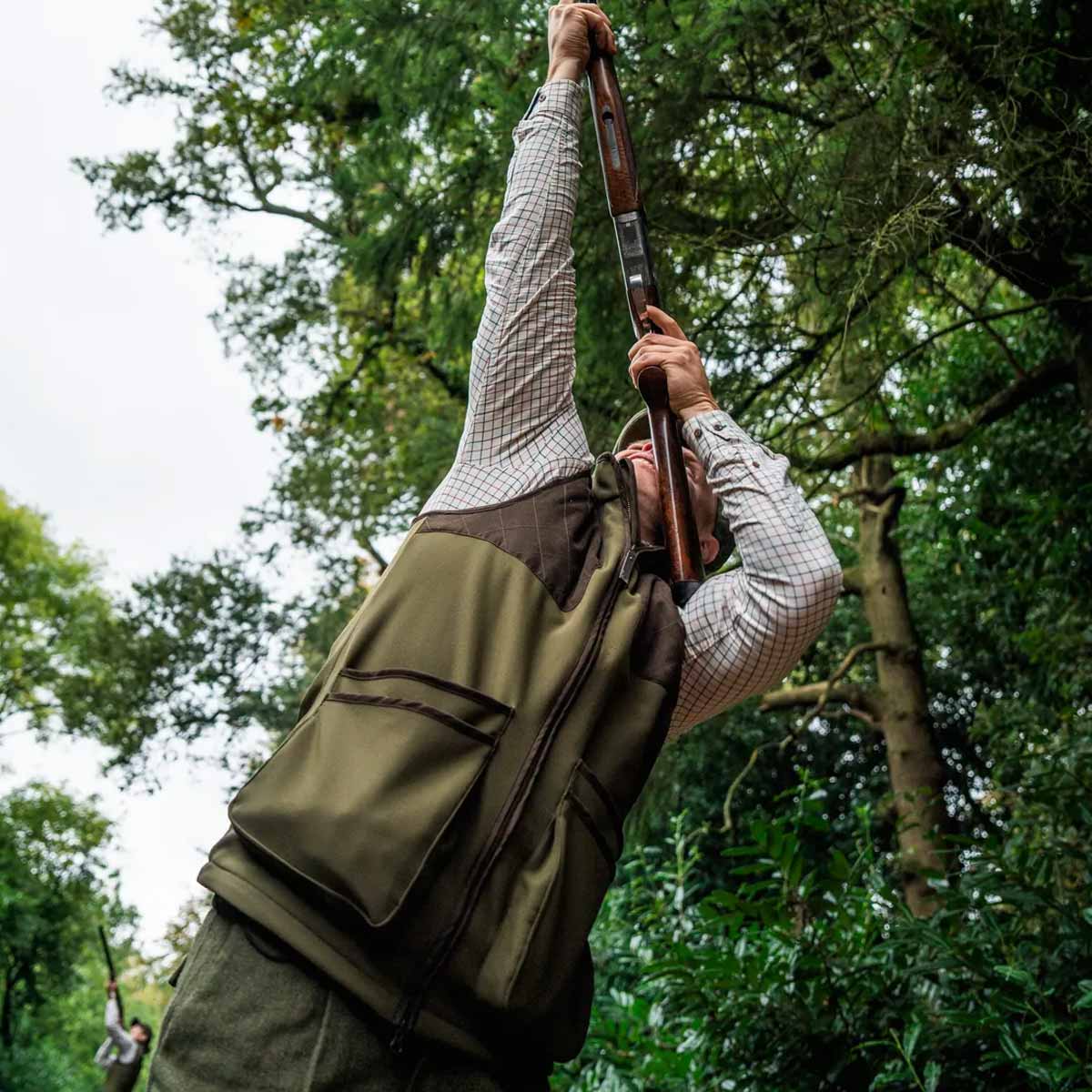 SEELAND Wenlock Shooting Waistcoat - Mens - Light Pine