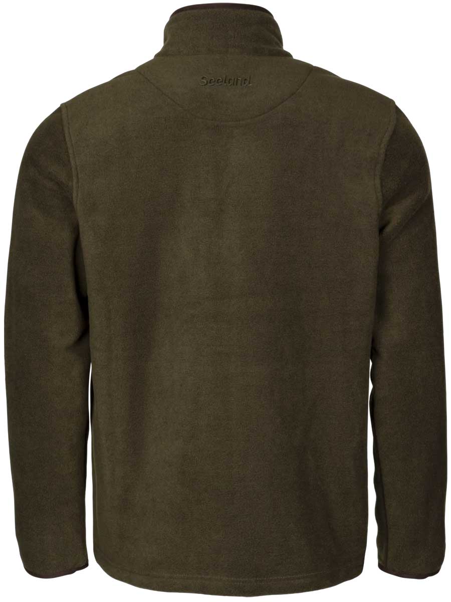 SEELAND Woodcock Earl Fleece Jacket - Mens - Pine Green Melange