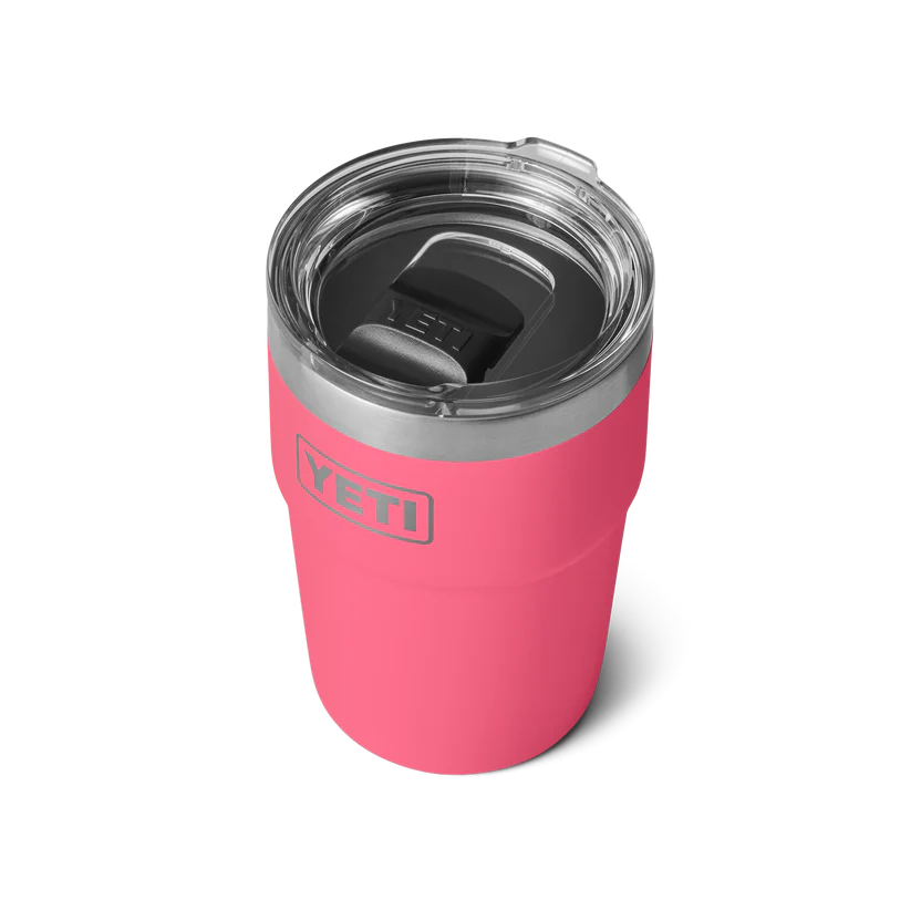 YETI Rambler 16 OZ (473ml) Stackable Cup With Magslider Lid - Tropical Pink YETI