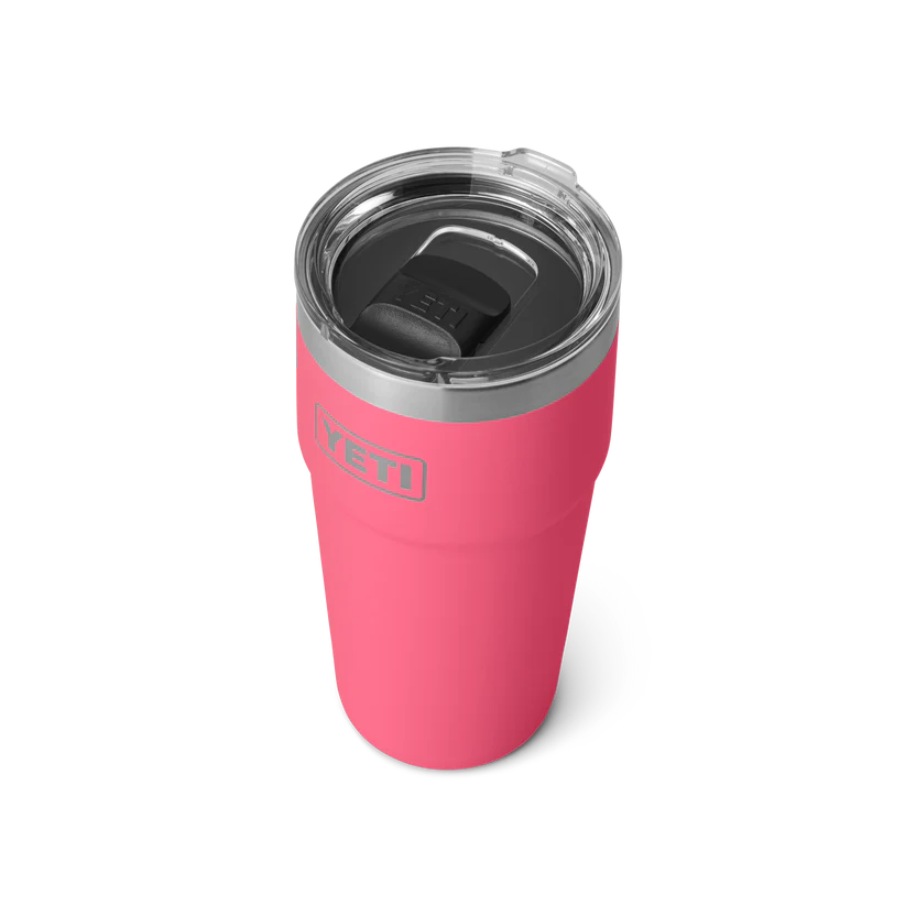 YETI Rambler 20 OZ (591ml) Stackable Cup With Magslider Lid - Tropical Pink YETI