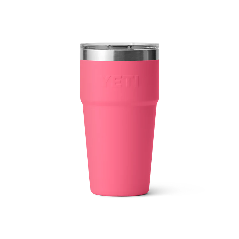 YETI Rambler 20 OZ (591ml) Stackable Cup With Magslider Lid - Tropical Pink YETI