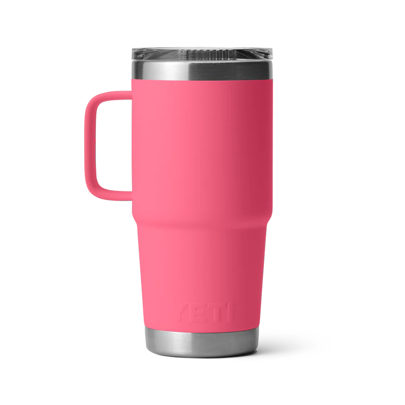YETI Rambler 20 OZ (591ml) Travel Mug With Stronghold Lid - Tropical Pink
