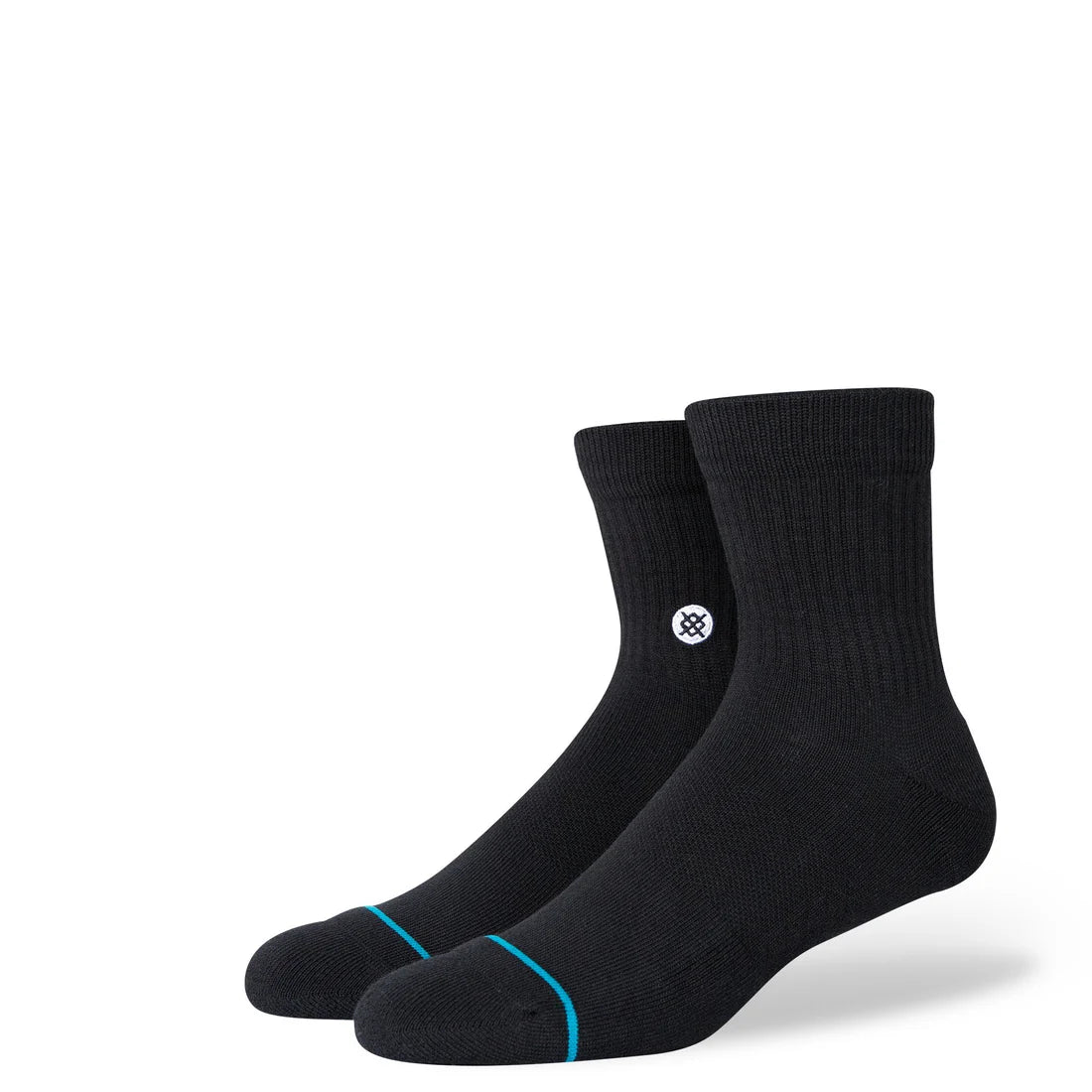 STANCE Icon Quarter Sports Socks - 3 Pack – Black