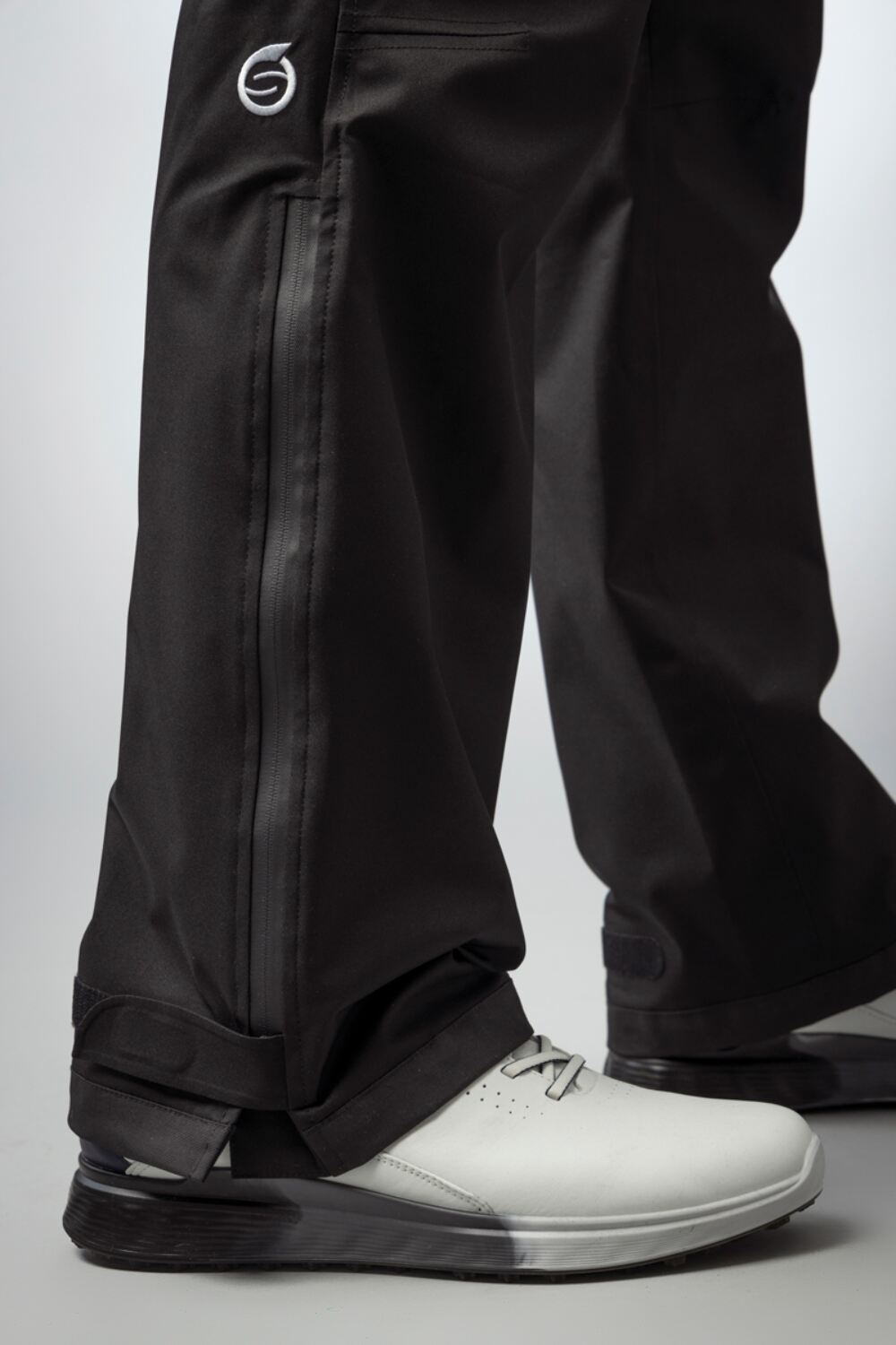 SUNDERLAND Quebec Lightweight Waterproof Golf Trousers - Mens - Black Sunderland