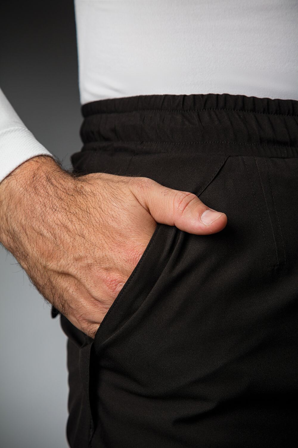 SUNDERLAND Quebec Lightweight Waterproof Golf Trousers - Mens - Black Sunderland