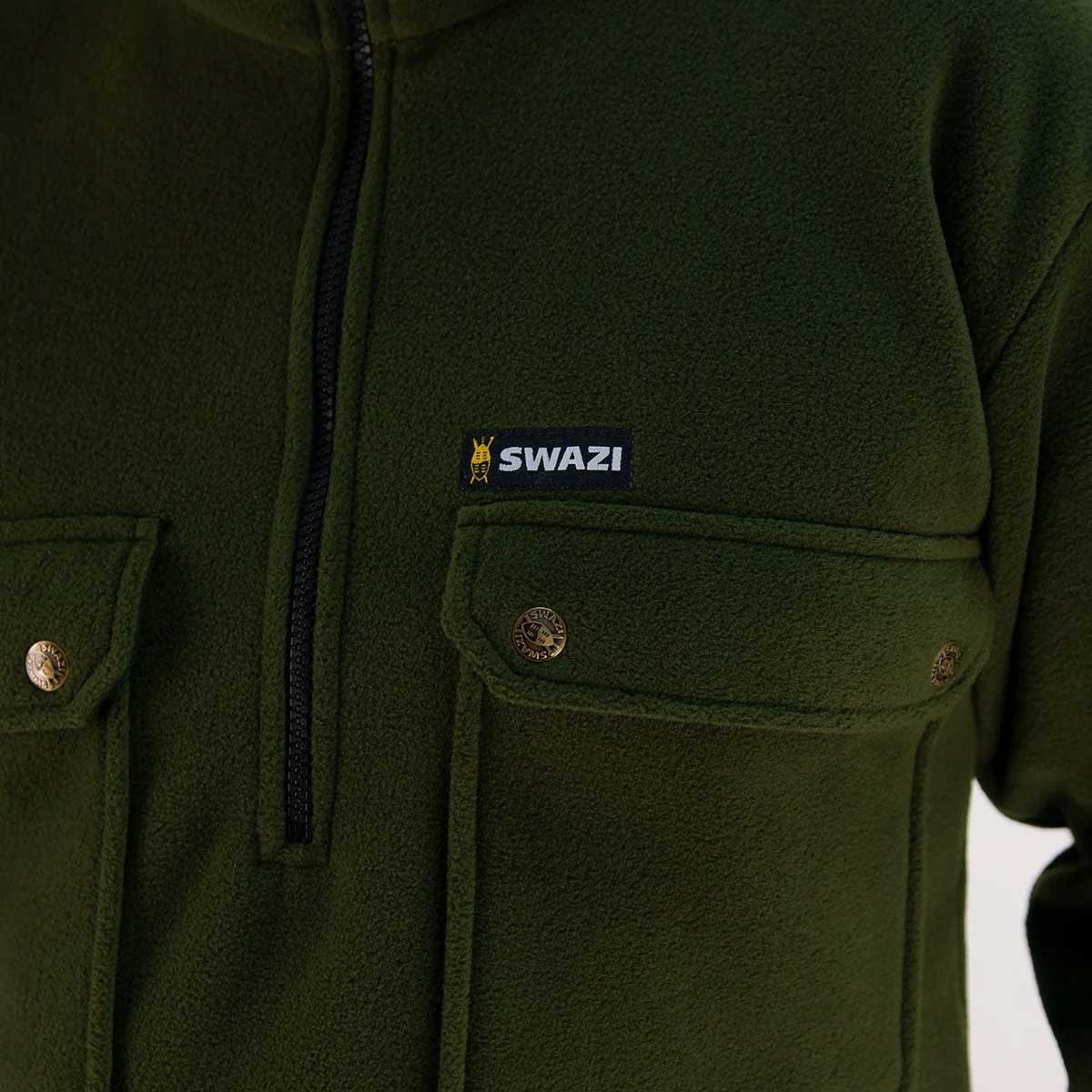 SWAZI Back 40 Shirt Fleece - Mens - Olive