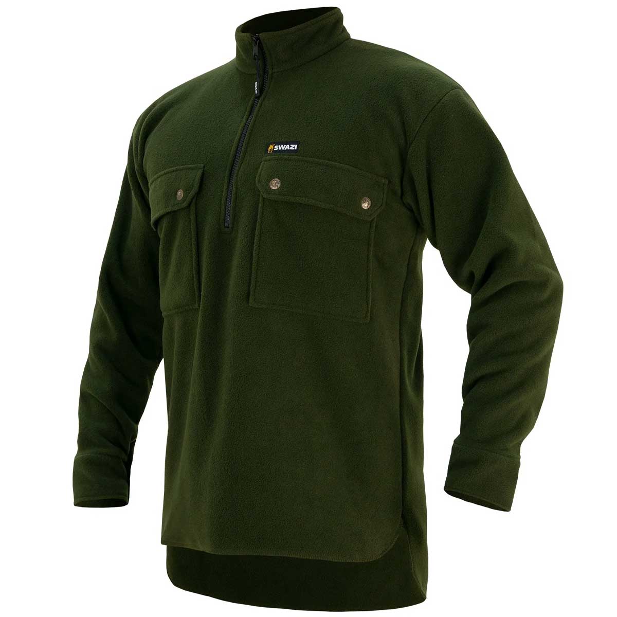 SWAZI Back 40 Shirt Fleece - Mens - Olive