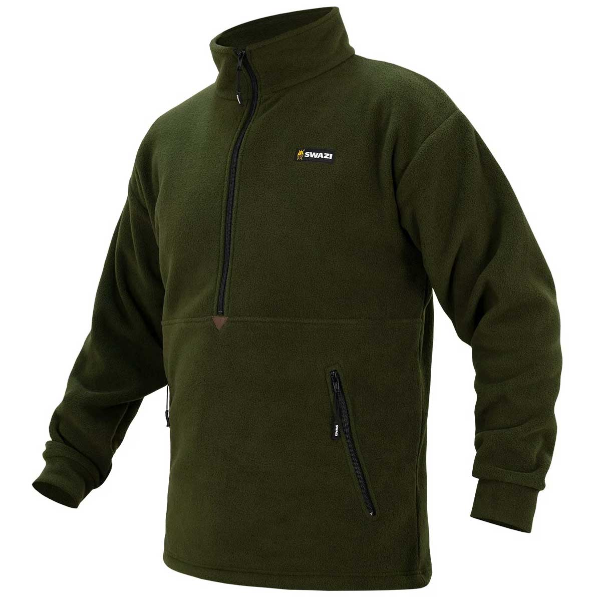 SWAZI Doughroaster Fleece Jumper - Mens - Olive
