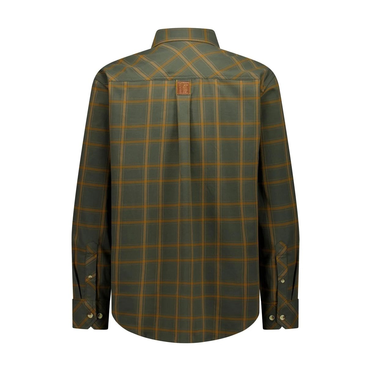 SWAZI Fairlie Shirt - Mens – Olive /Orange