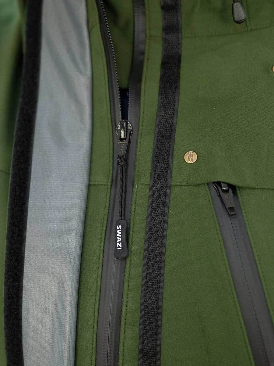 SWAZI Kagoule Waterproof Smock - Mens - Olive