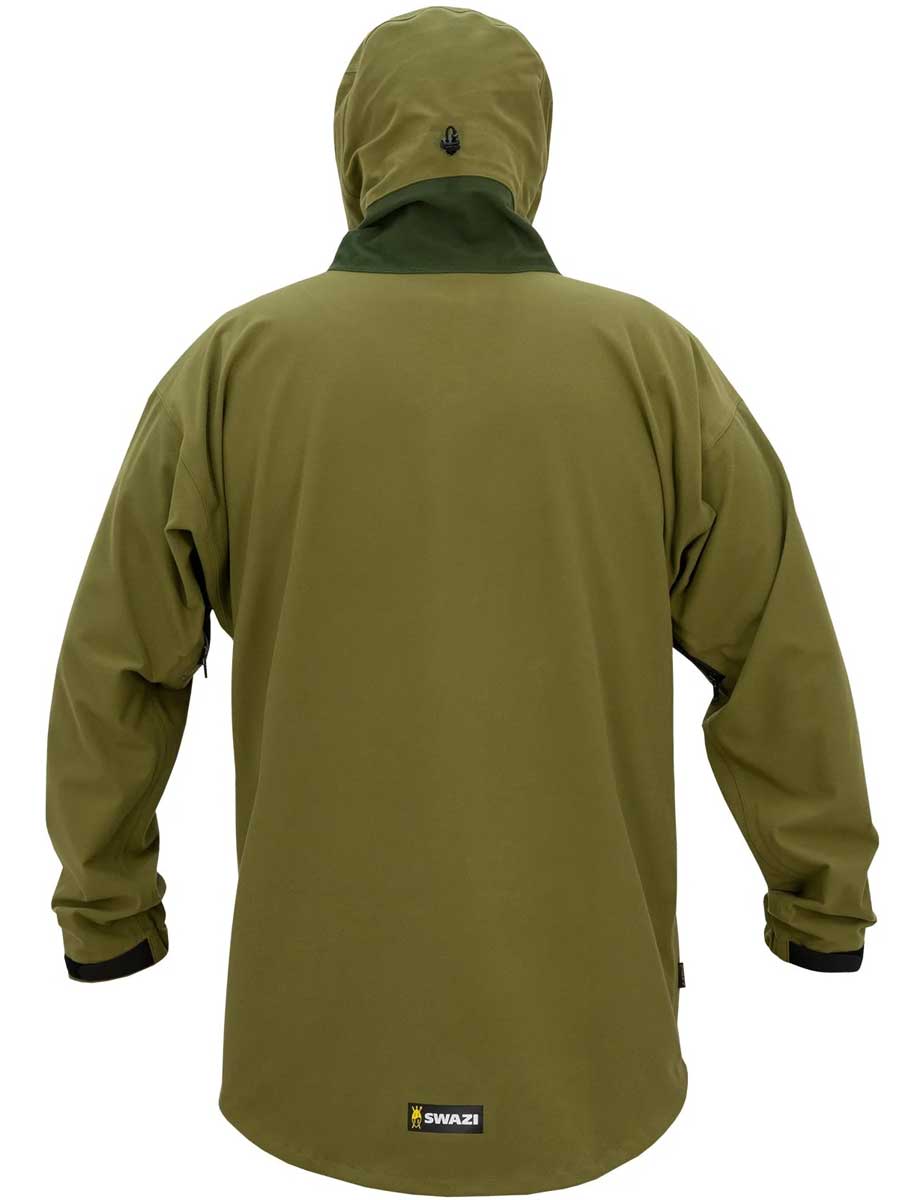 SWAZI Kagoule Waterproof Smock - Mens - Tussock Green