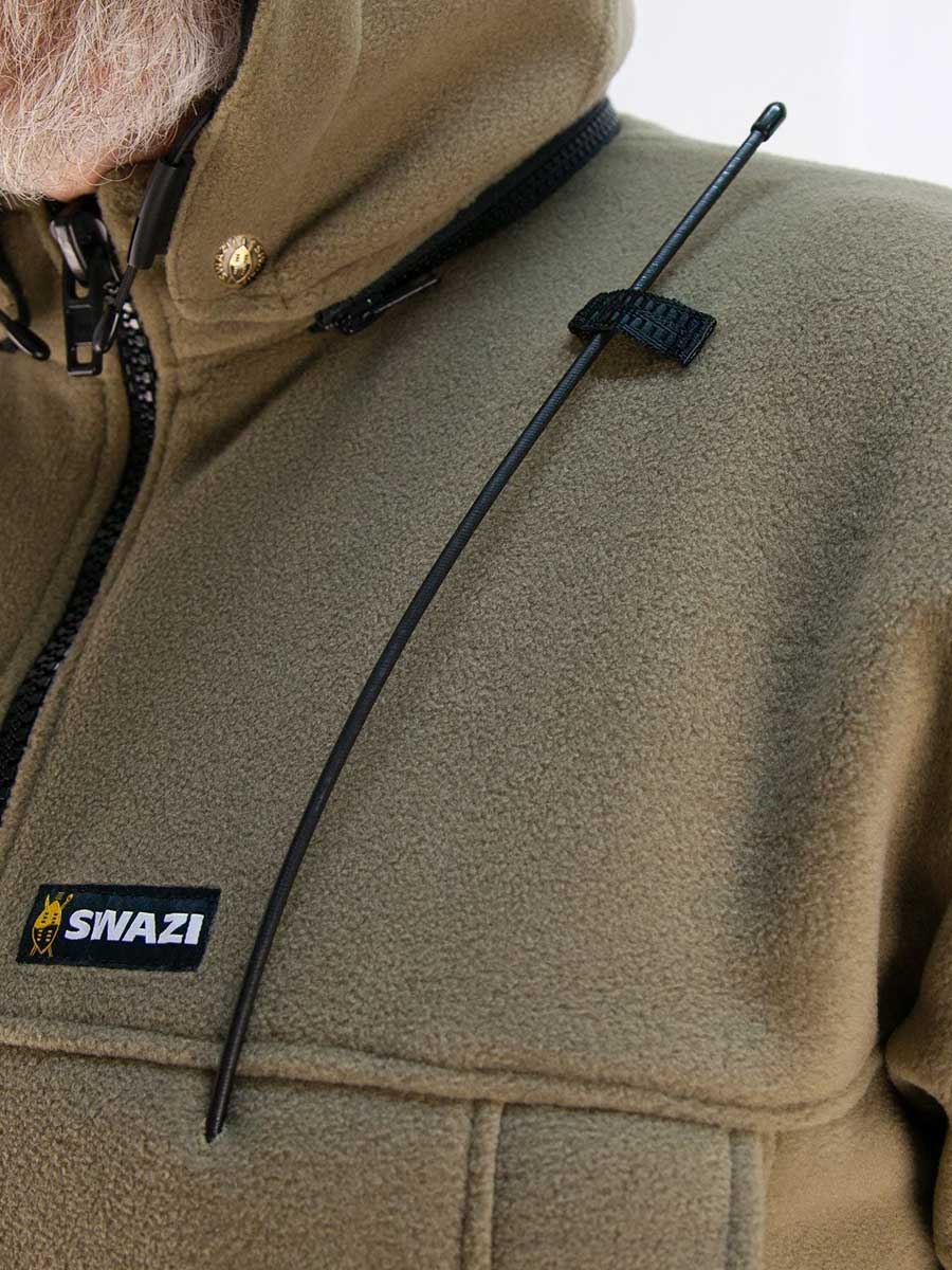 SWAZI Nahanni Shirt - Fleece Smock - Mens - Tussock